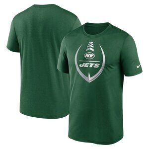 NWOT Men's Nike Green New York Jets Icon Legend Performance T-Shirt- Medium